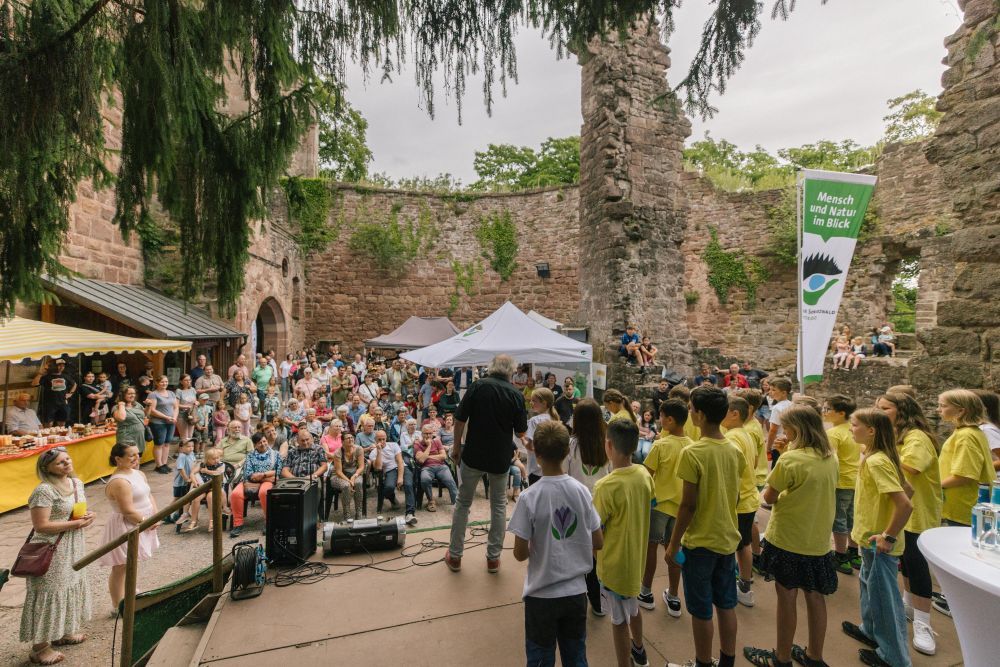 Naturpark-Markt in der Burgruine Zavelstein
