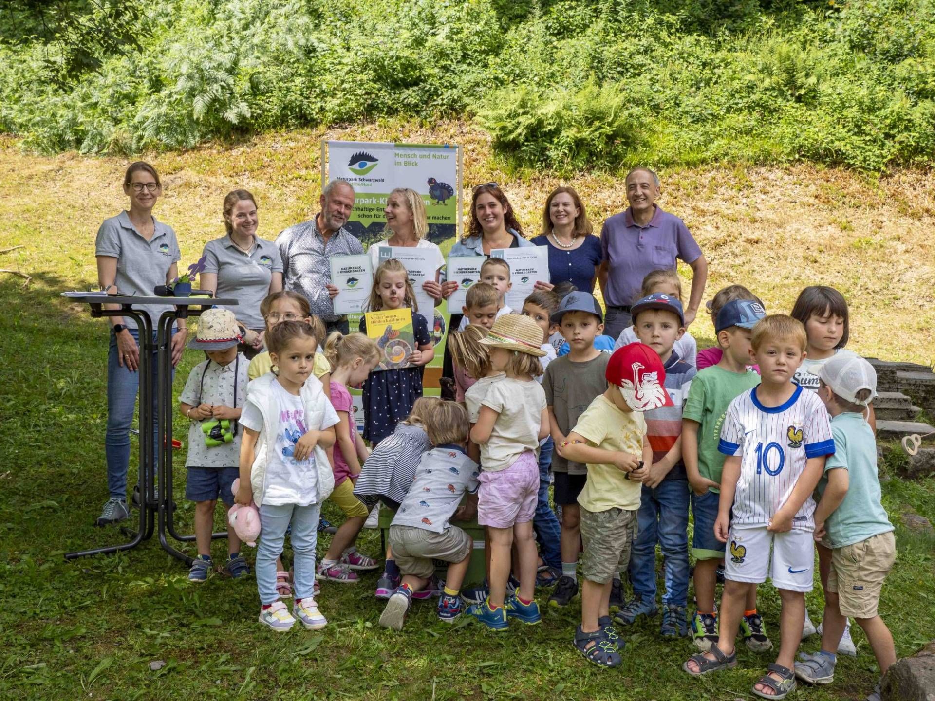 Katholischer Kindergarten Klösterle und St. Cyriak in Bad Rippoldsau-Schapbach im Landkreis Freudenstadt (Juli 2025), Foto: Michael Keppler