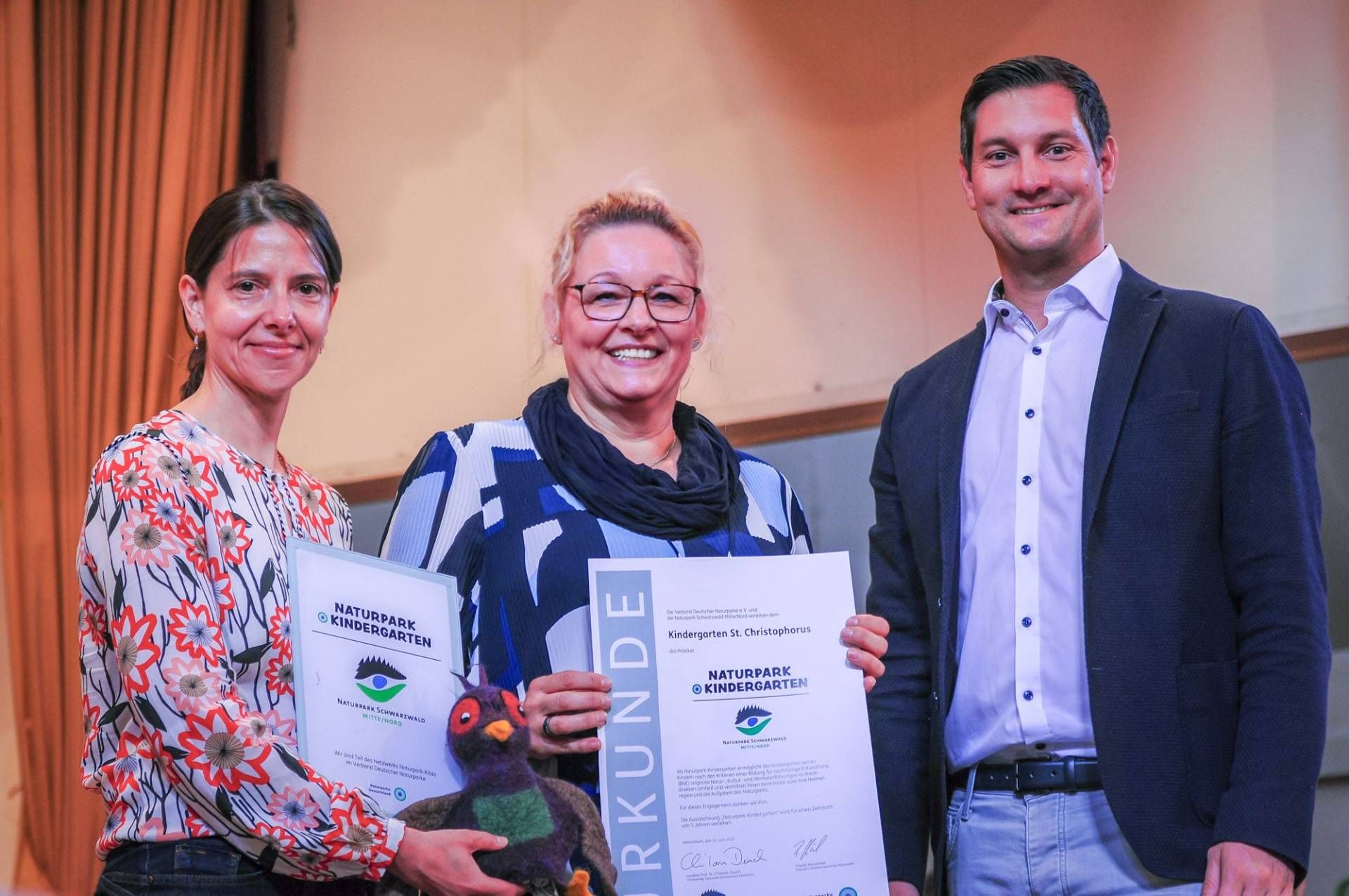 Kindergarten St. Christophorus in Weisenbach im Landkreis Rastatt (Auszeichnung Juni 2024); Foto: Fränze Stein